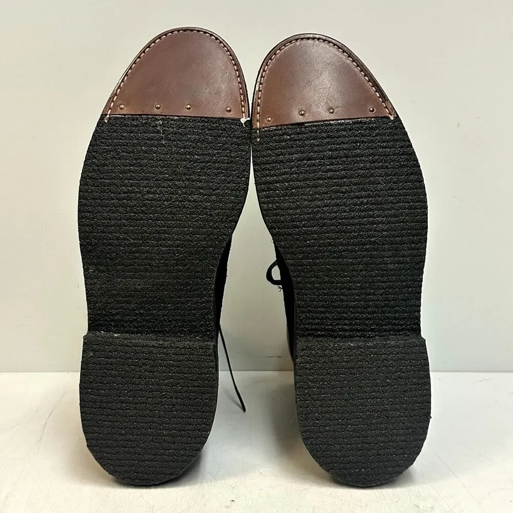 NWOT Todd Snyder x Alden Plain Toe Boot Reverse Earth Chamois Made in USA 9 D